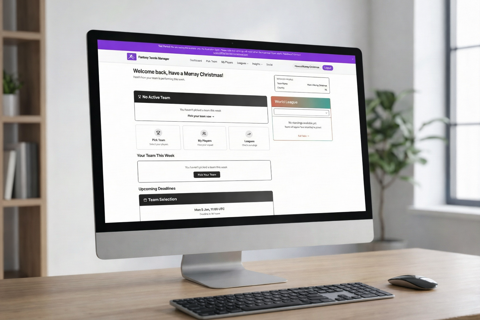 Player Portfolio Management