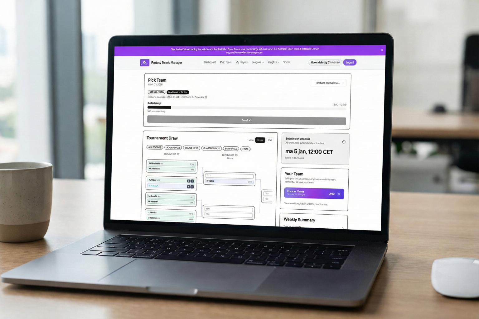 Tournament Draft System